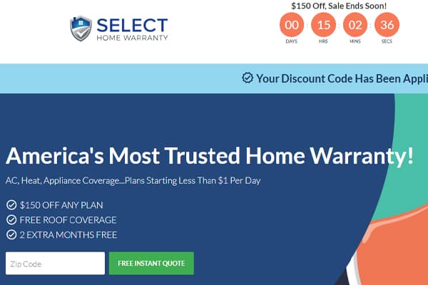 Select Home Warranty Review | Blog Post